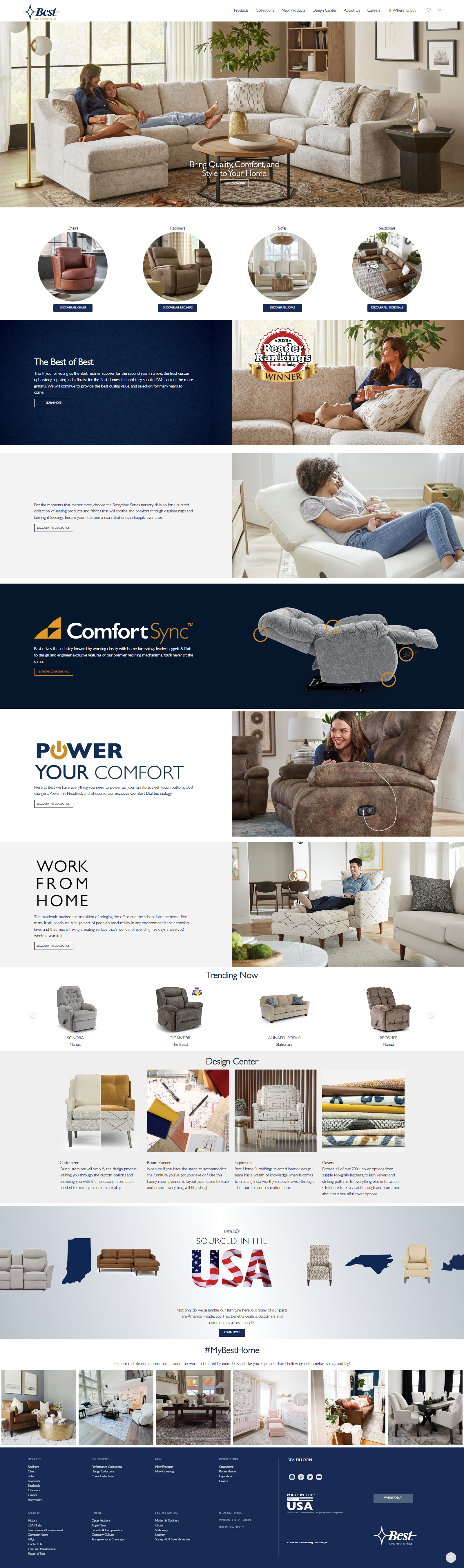 Dgtlnow portfolio work besthf-besthf-Furniture-Home-page image