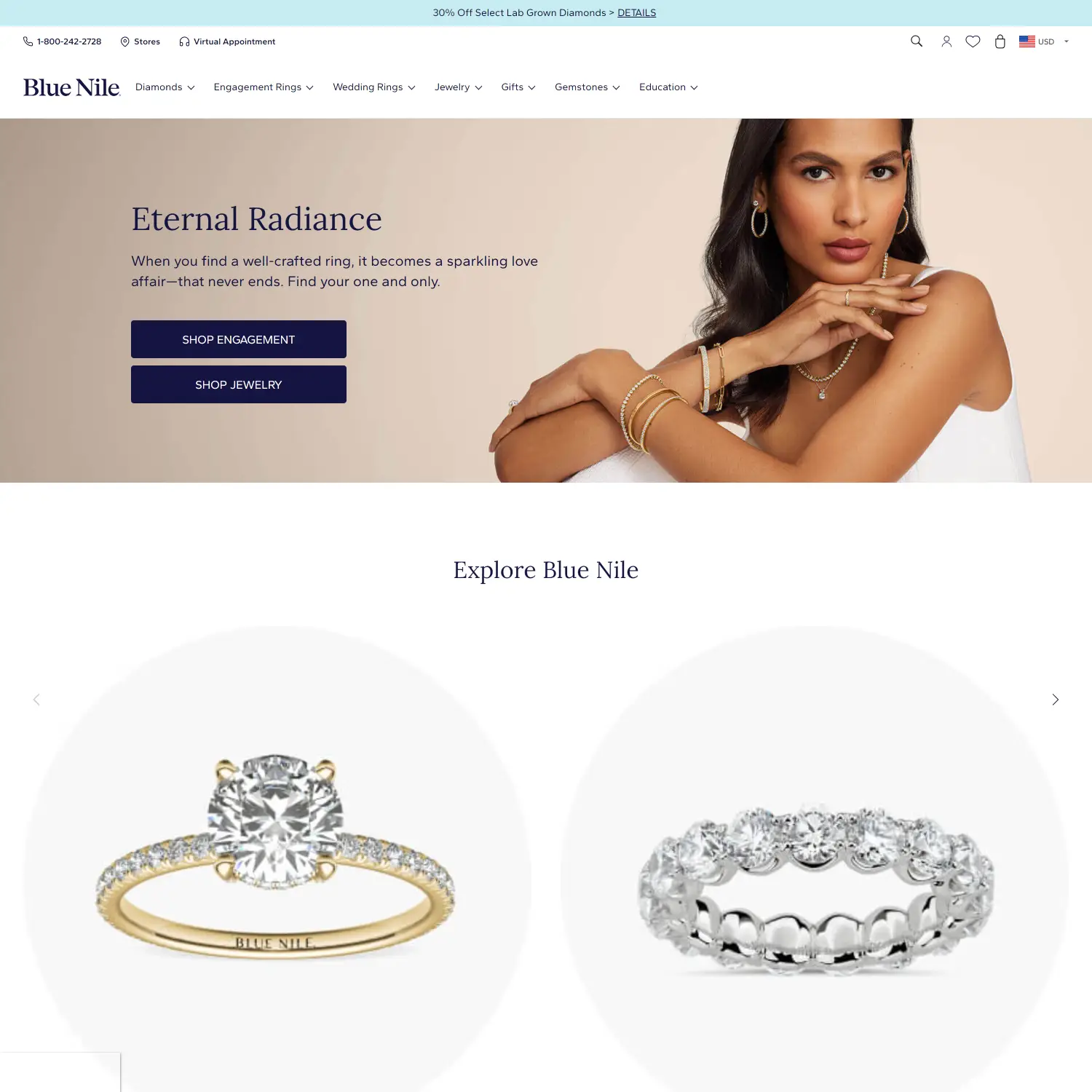 bluenile feature eternal radiance DGTLnow works portfolio