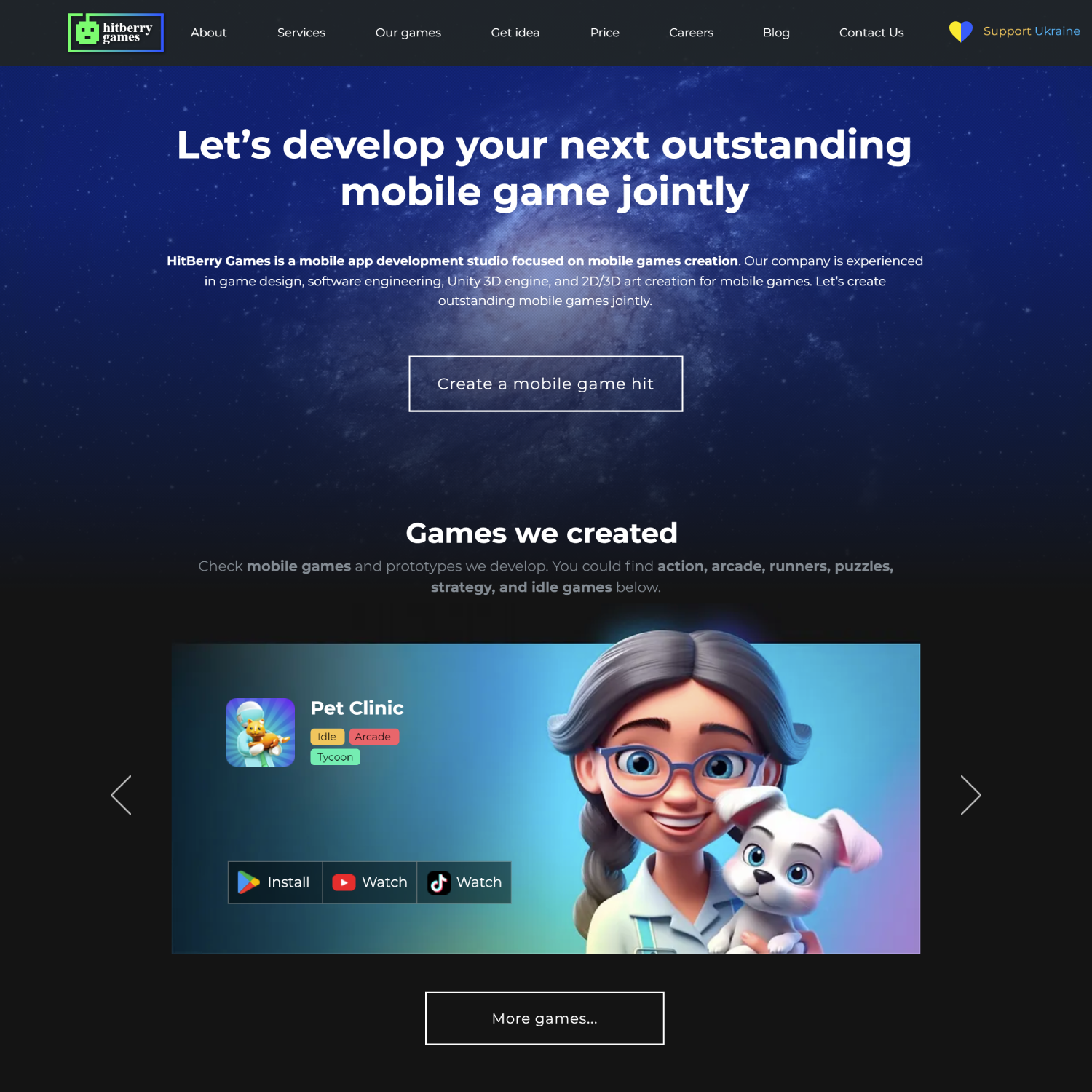 DGTLnow porfolio hitberrygames work Gaming porfolio DGTLnow featured image