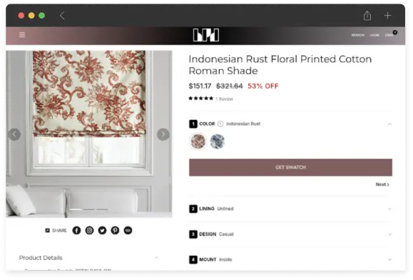 Half Price Drapes challenges