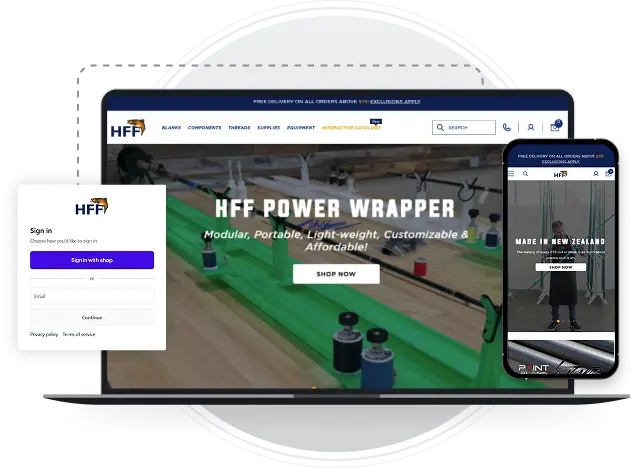 Migrating HFF Custom Rods to Shopify Plus for a Faster, B2B-Ready Storefront
